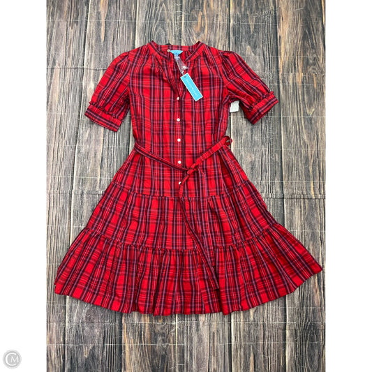 Dress Casual Short By Draper James In Plaid Pattern, Size: S