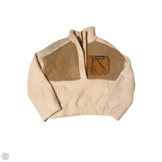 Jacket Faux Fur & Sherpa By Columbia In Cream, Size: Xs