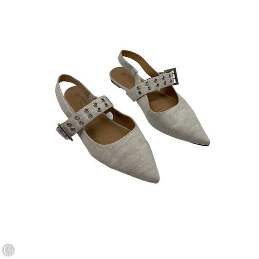 Shoes Flats By Ophelia Roe In Beige, Size: 7