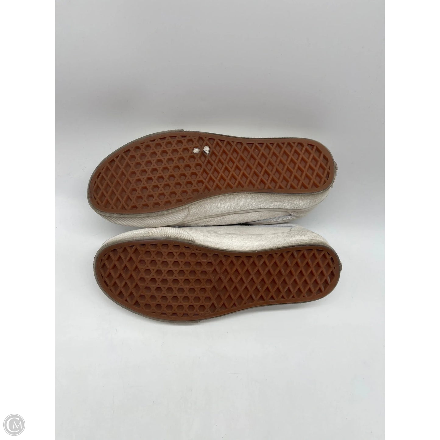 Shoes Athletic By Vans In White, Size: 6