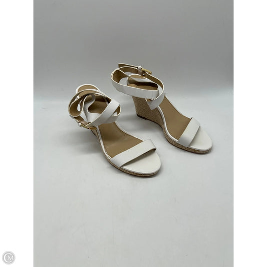 Sandals Heels Block By Michael By Michael Kors In White, Size: 7