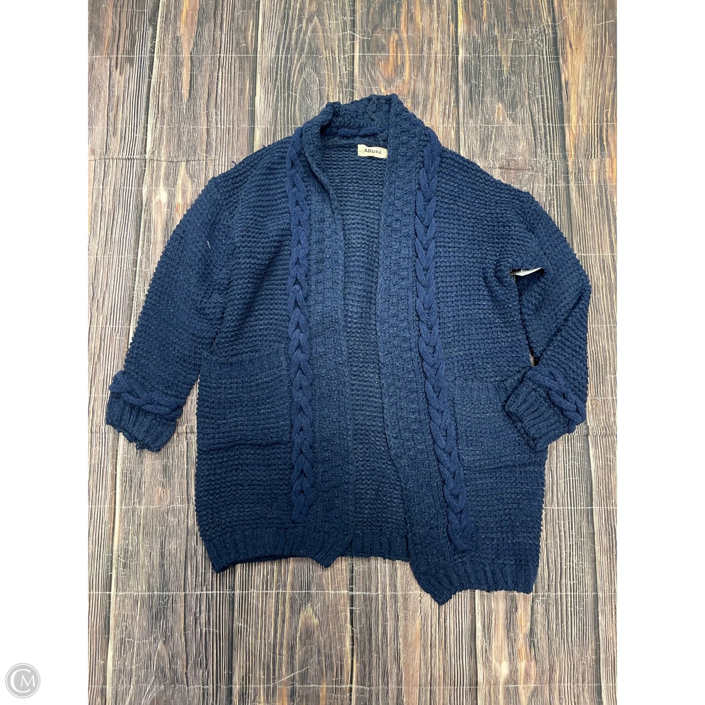Cardigan By Adora In Blue, Size: 2x