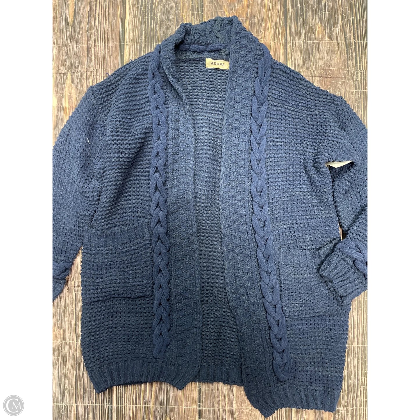 Cardigan By Adora In Blue, Size: 2x