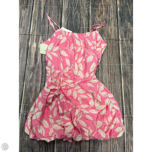 Dress Casual Short By Loft In Pink, Size: 10