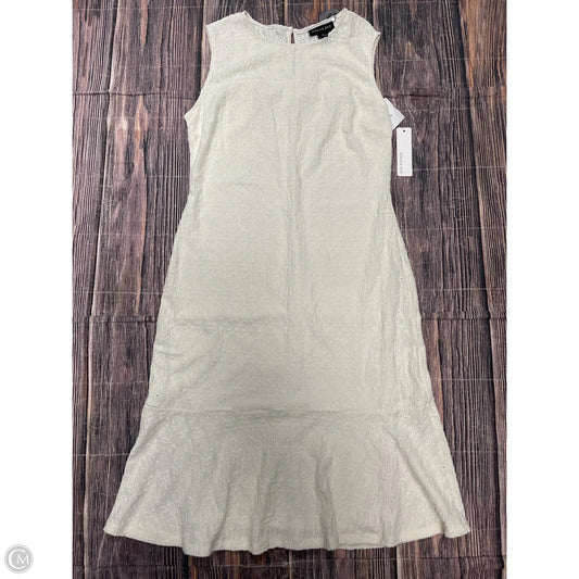 Dress Casual Maxi By Clothes Mentor In White, Size: L