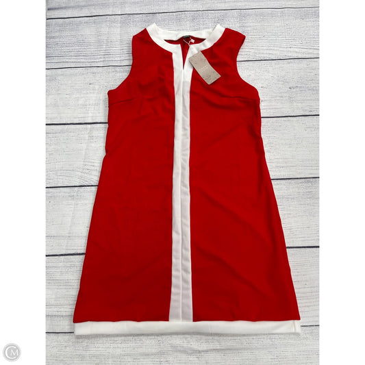 Dress Casual Short By Emery Rose In Red, Size: L