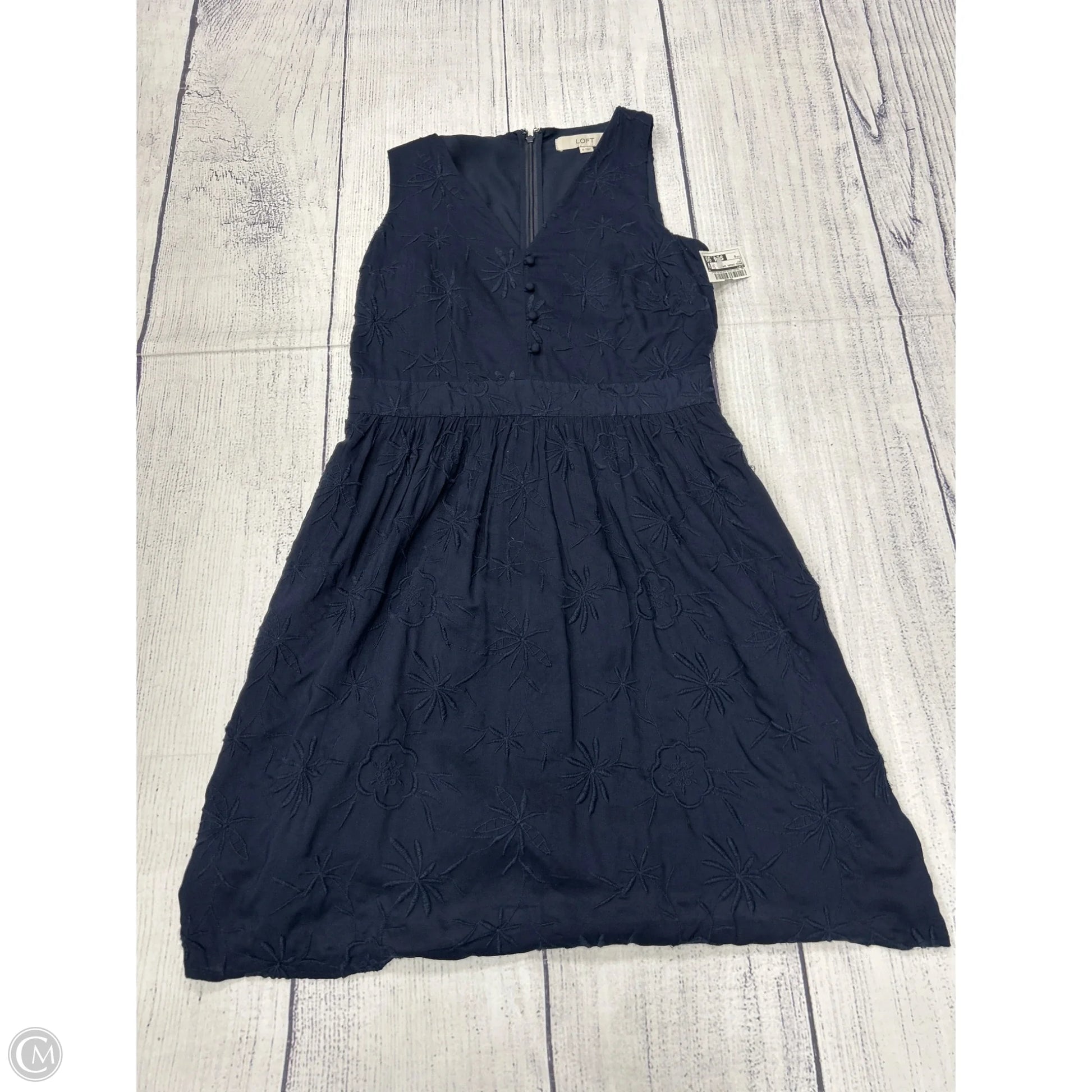 loft navy blue dress Navy blue dress