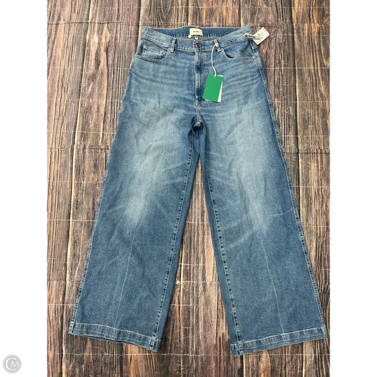 Jeans Wide Leg By Dl1961 In Blue Denim, Size: 12