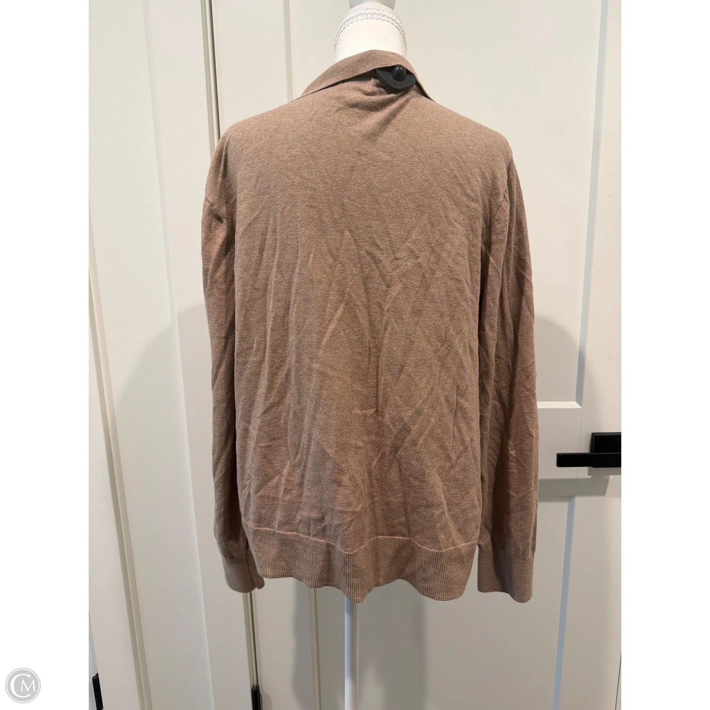 Top Long Sleeve By J. Crew In Brown, Size: Xl