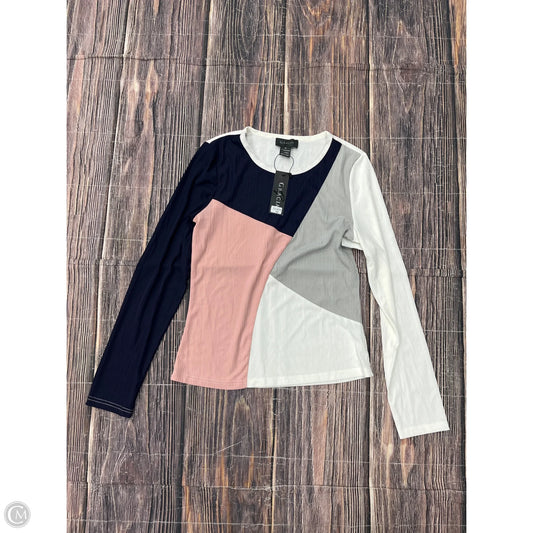 Top Long Sleeve By Gracia In White, Size: M