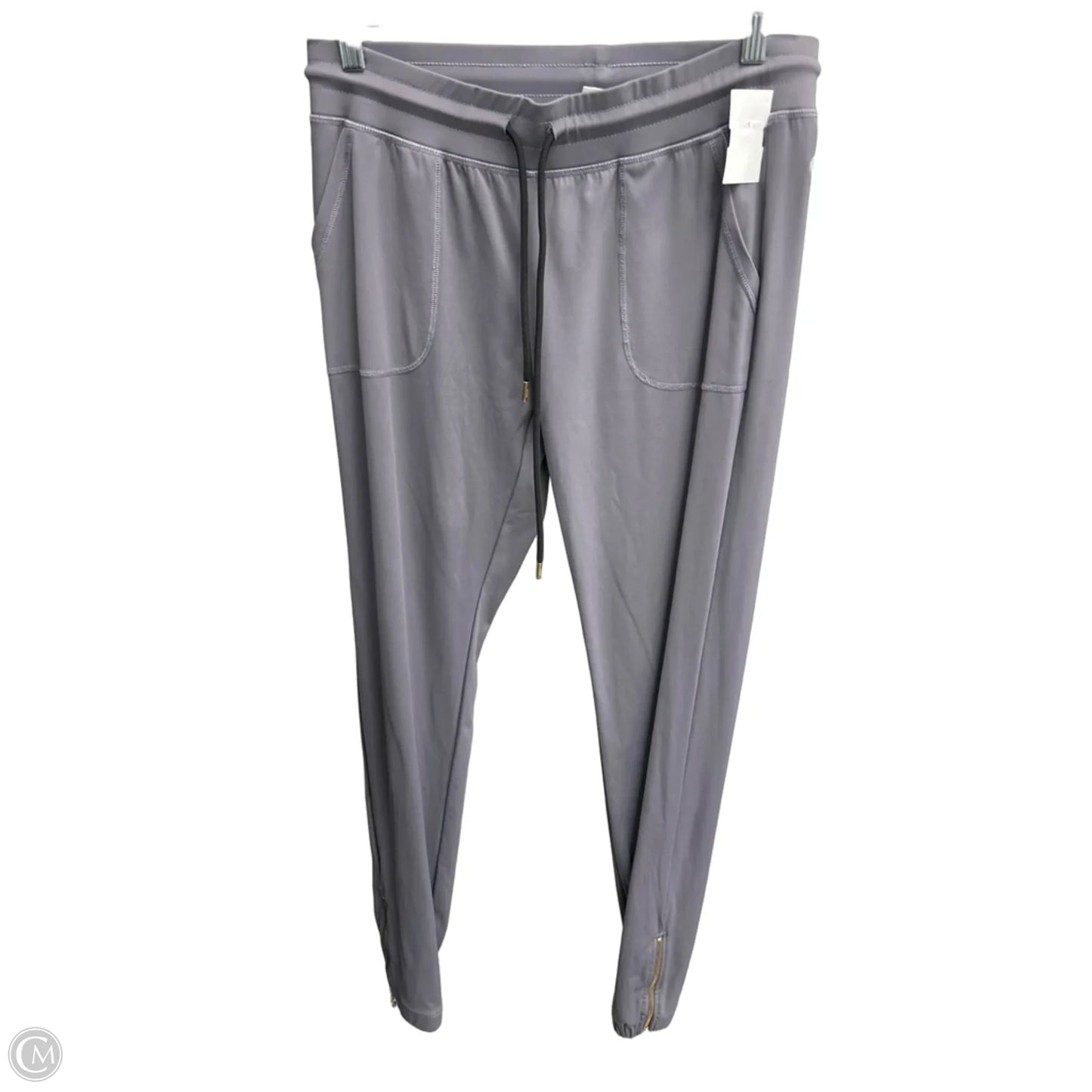 Athletic Pants By Zyia In Grey, Size: S
