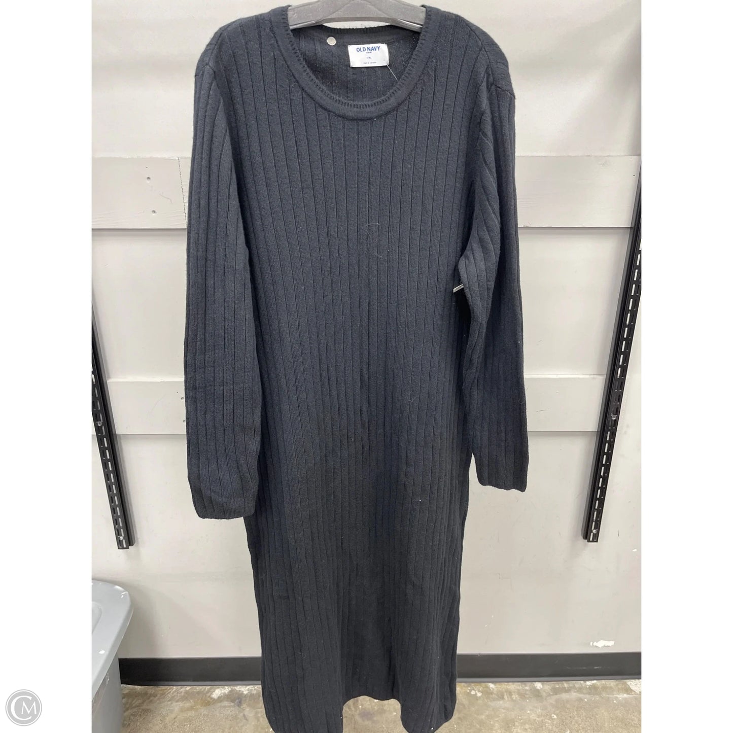 Dress Casual Maxi By Old Navy In Black, Size: Xxl