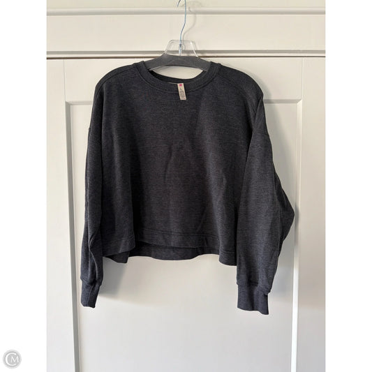 Top Long Sleeve By Clothes Mentor In Grey, Size: L