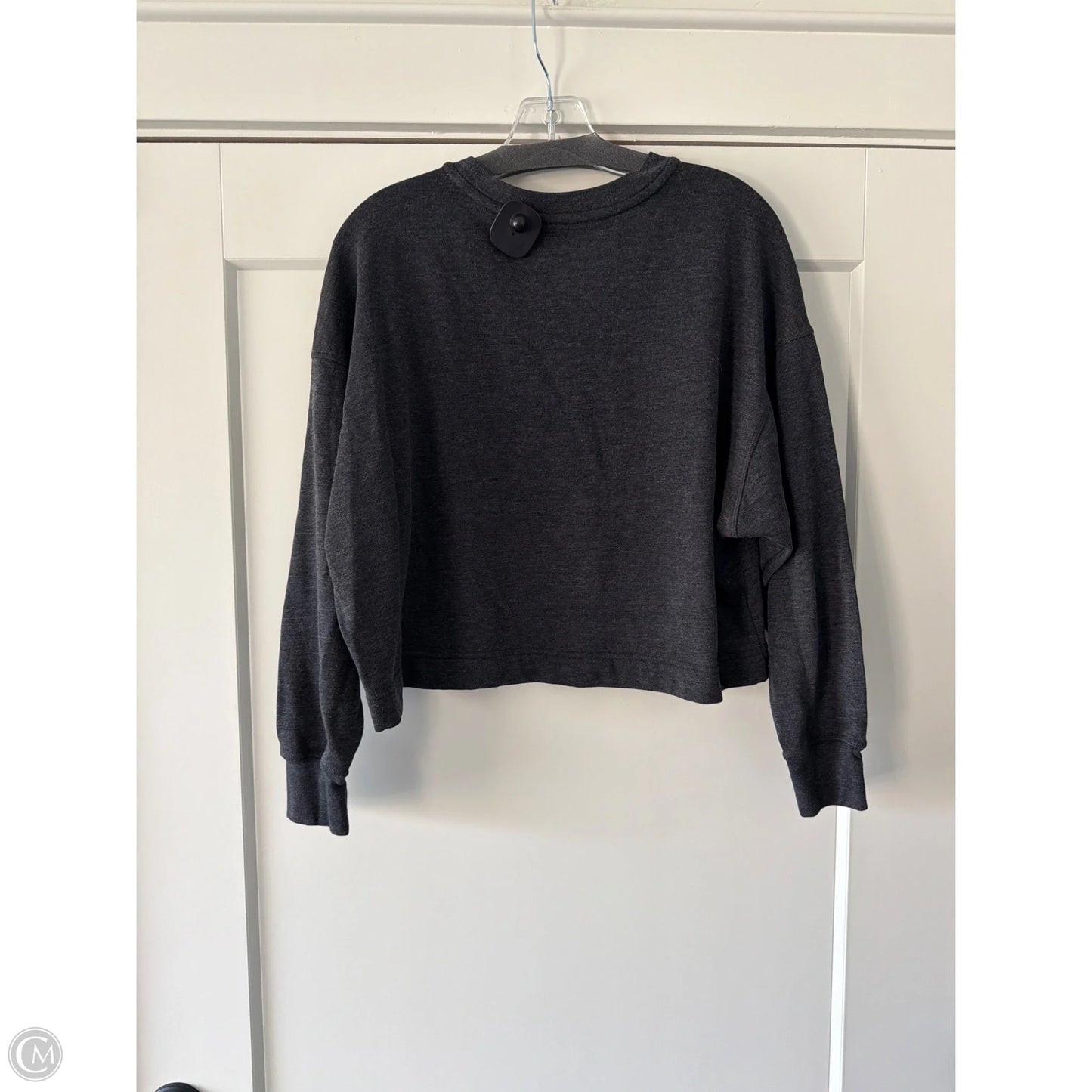 Top Long Sleeve By Clothes Mentor In Grey, Size: L
