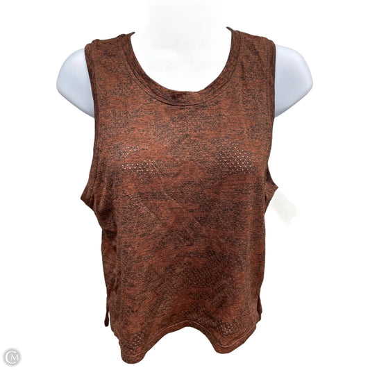 Athletic Tank Top By Lululemon In Brown, Size: S