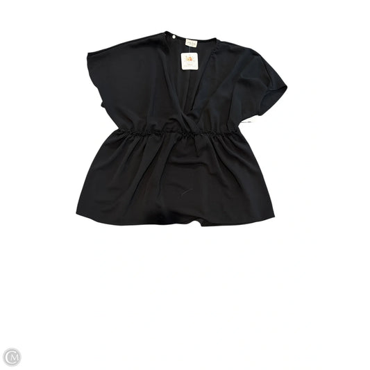 Top Short Sleeve By 143 Story In Black, Size: 2x