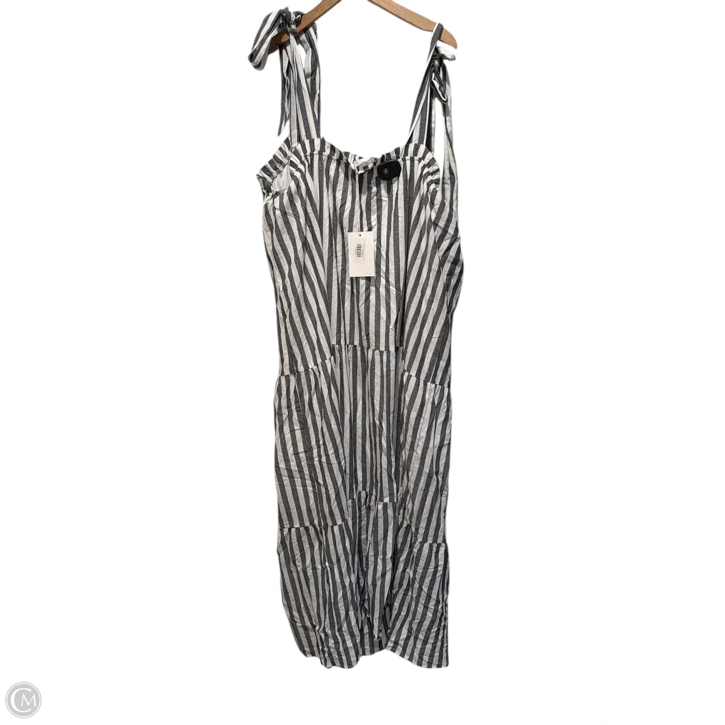 Dress Casual Maxi By Andree By Unit In Striped Pattern, Size: 3x