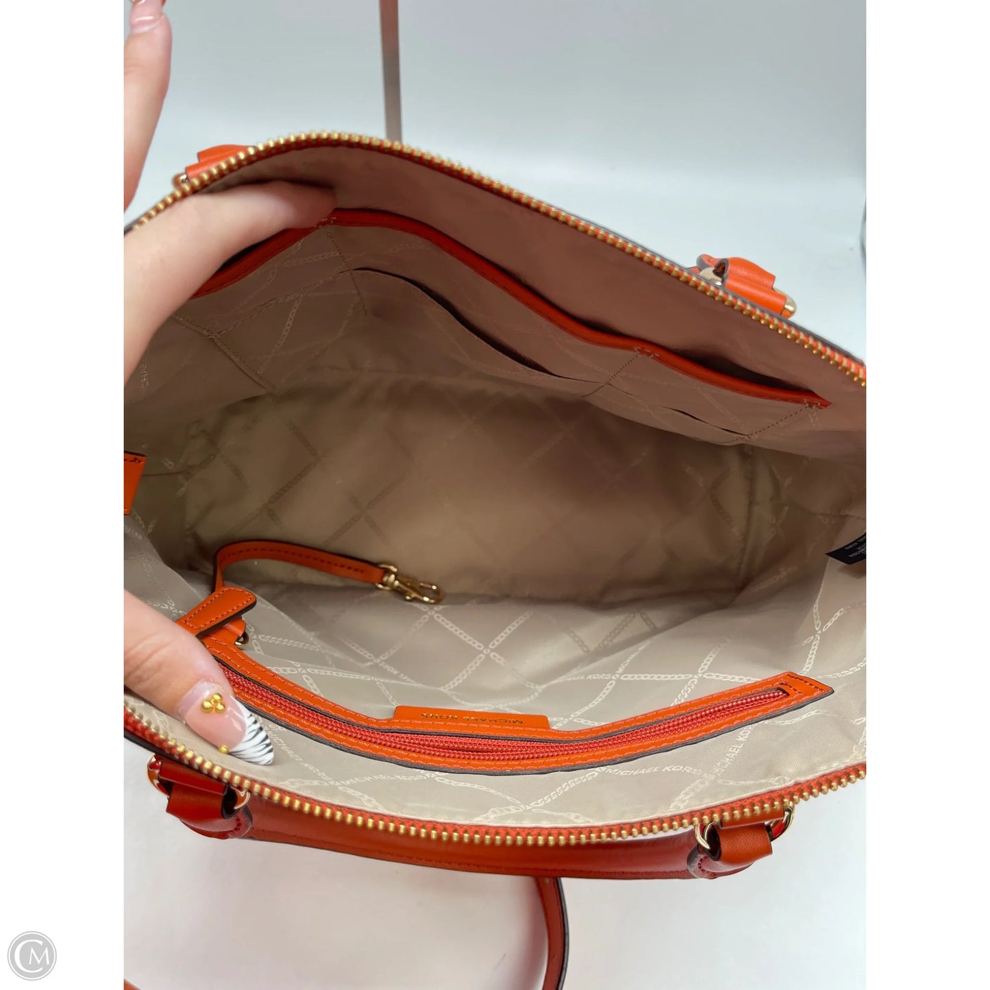 Handbag Designer By Michael Kors, Size: Medium