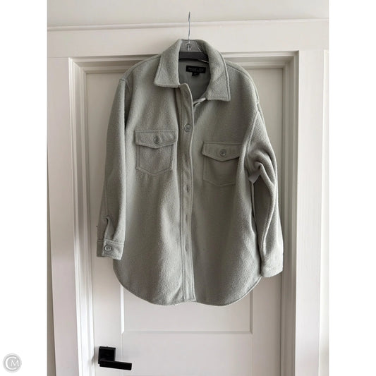 Jacket Shirt By Rachel Zoe In Green, Size: 2x
