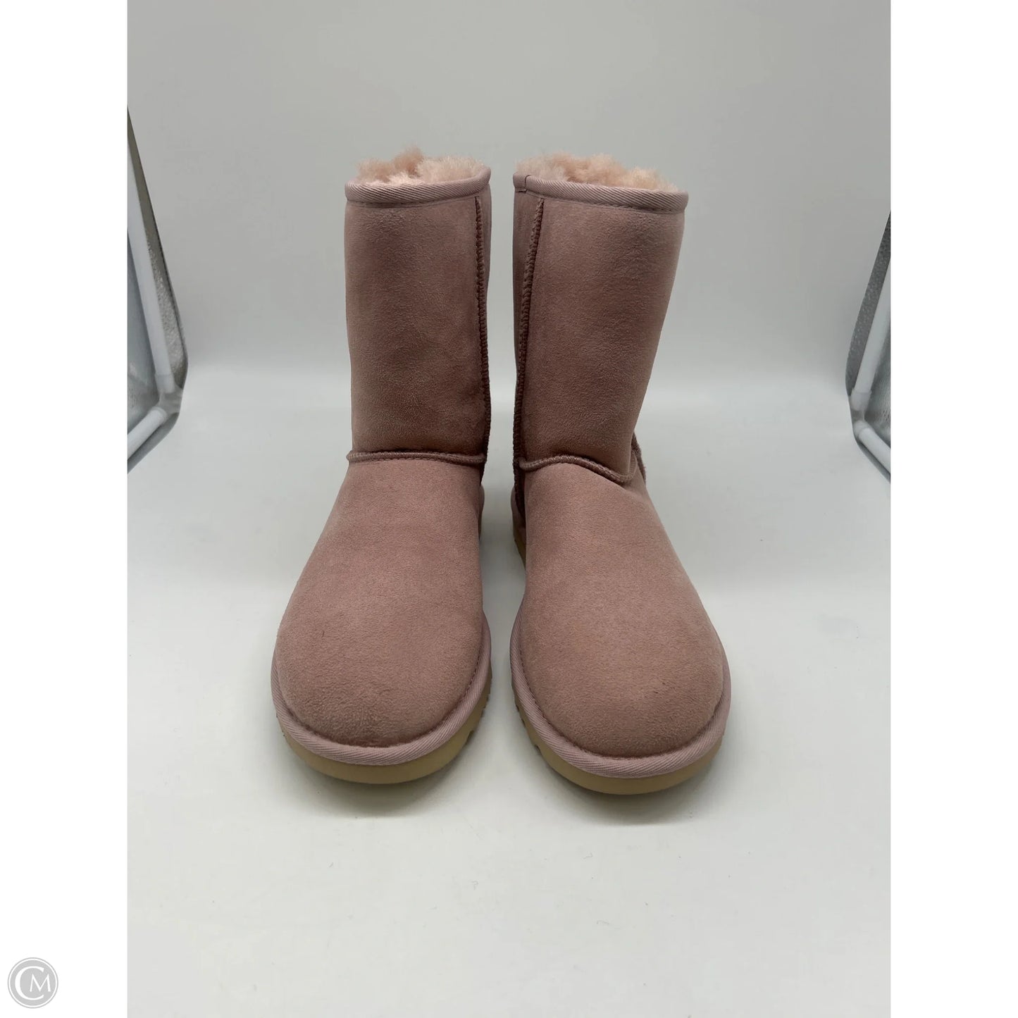 Boots Designer By Ugg In Pink, Size: 8