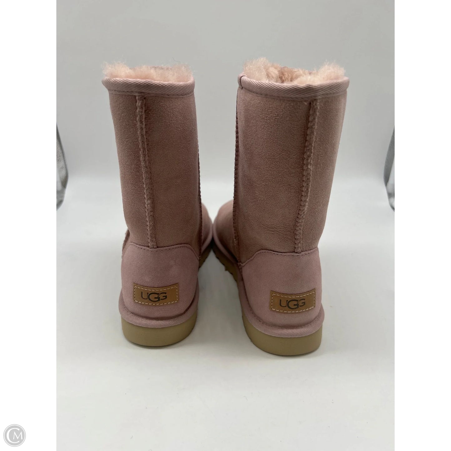 Boots Designer By Ugg In Pink, Size: 8