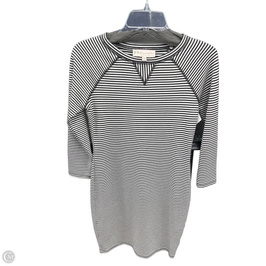 Dress Casual Short By Philosophy In Striped Pattern, Size: S