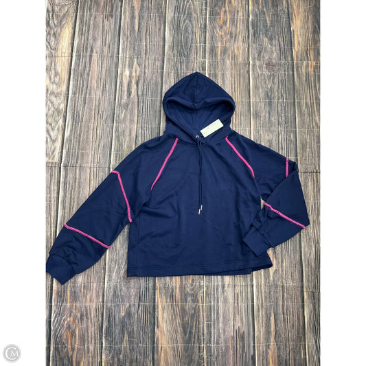 Sweatshirt Hoodie By Evereve In Blue, Size: Xl
