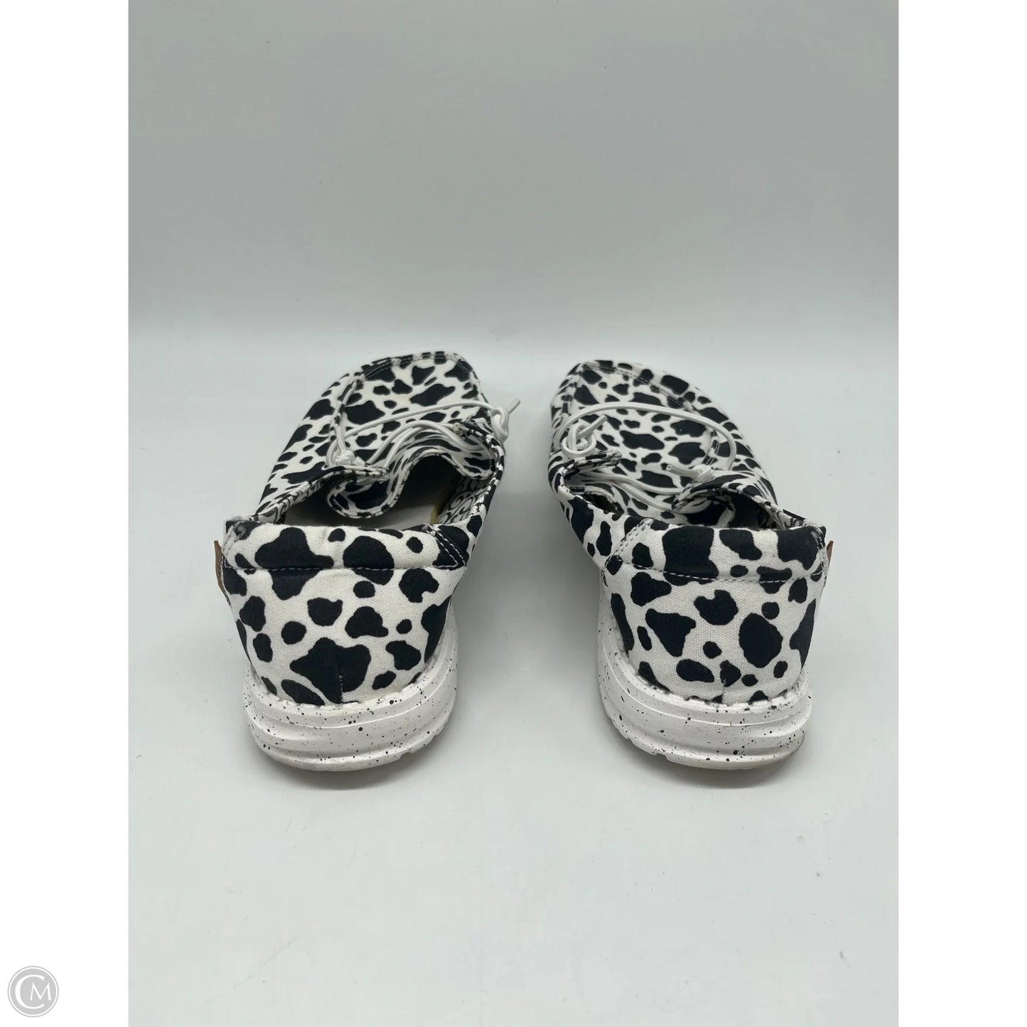 Shoes Flats By Hey Dude In Animal Print, Size: 9