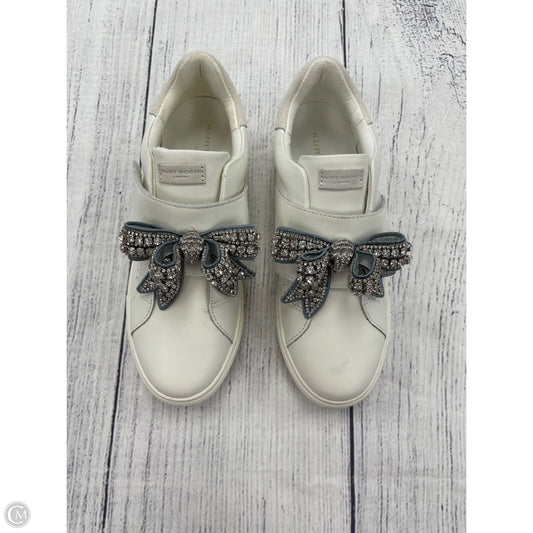 Shoes Designer By Kurt Geiger In White, Size: 8
