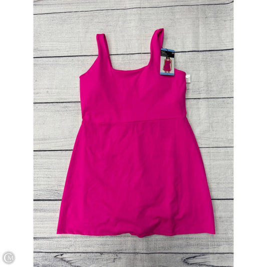 Athletic Dress By Gapfit In Pink, Size: L