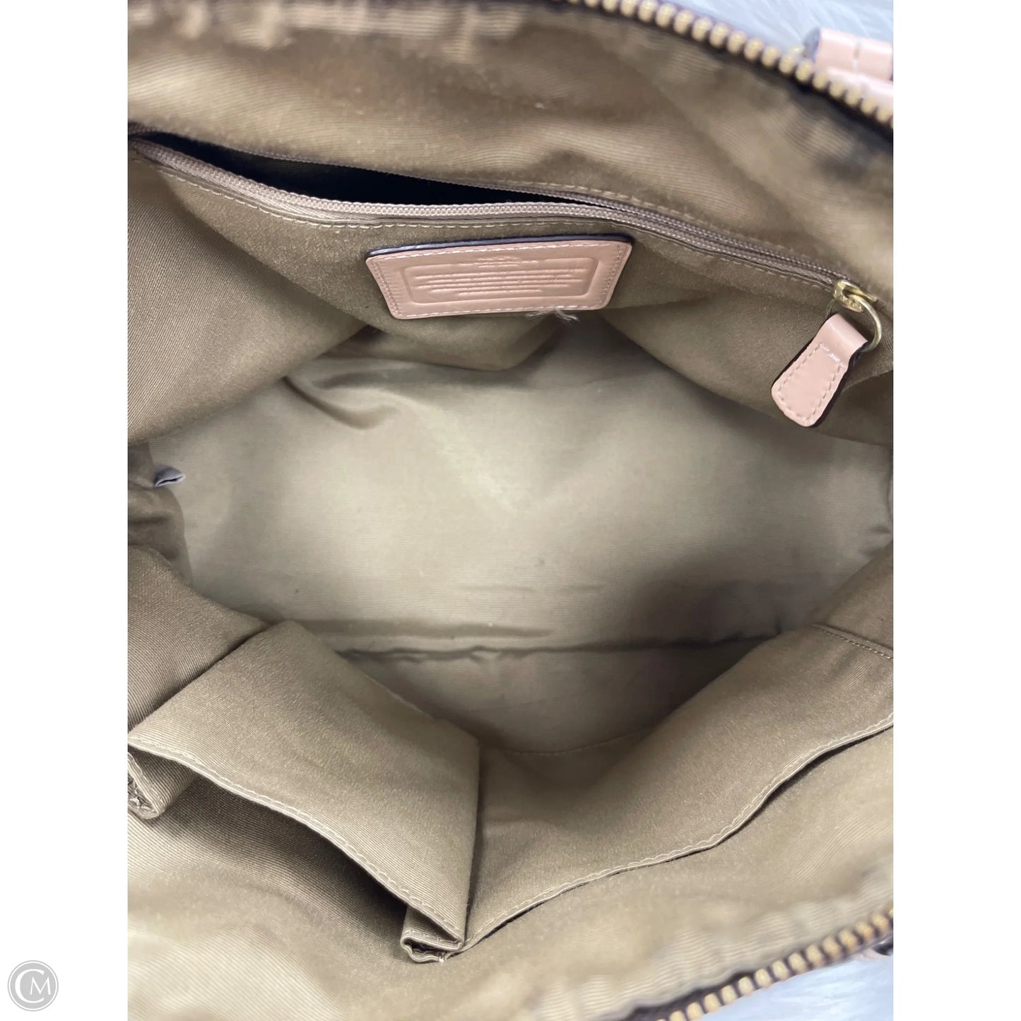 Handbag Designer By Coach, Size: Medium