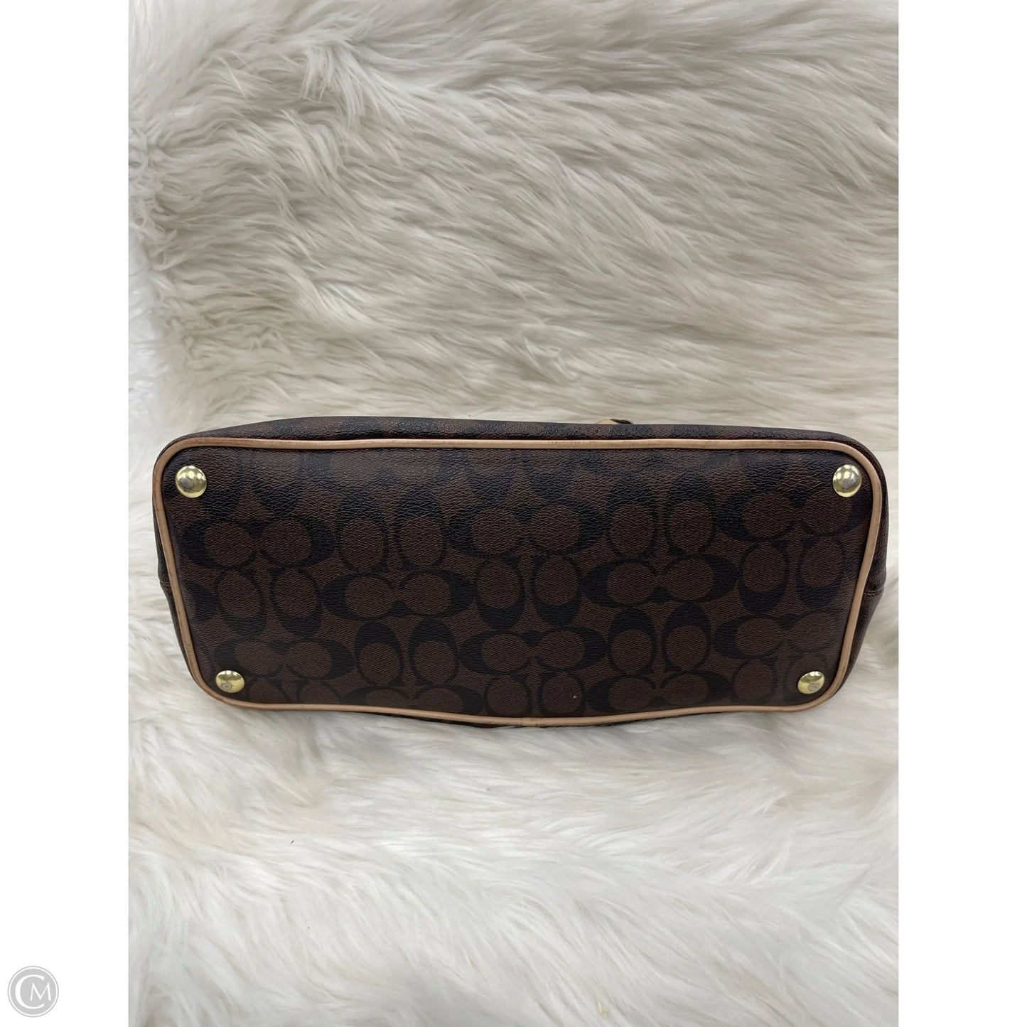 Handbag Designer By Coach, Size: Medium
