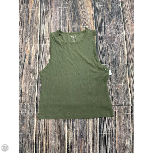 Tank Top By American Eagle In Green, Size: 1x