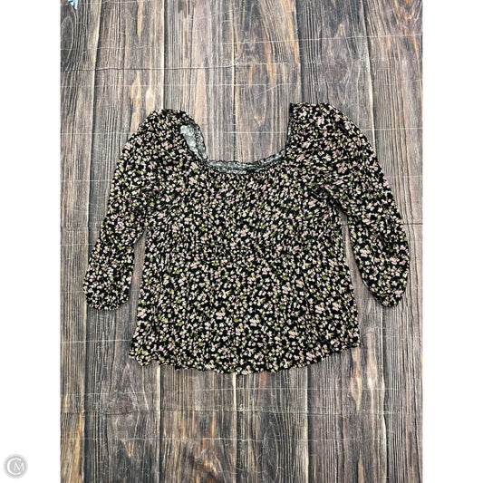 Top Long Sleeve By Torrid In Black, Size: 4x