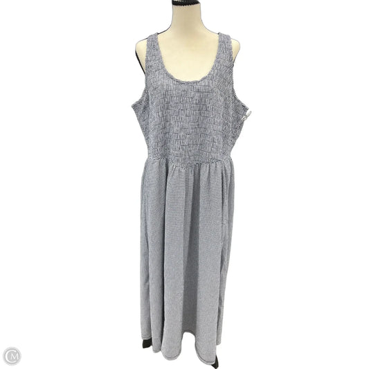 Dress Casual Maxi By Old Navy In Navy, Size: 1x Tall