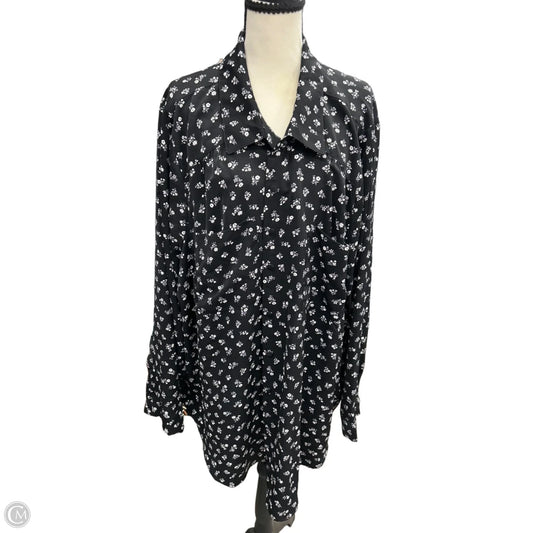 Top Long Sleeve By Torrid In Black, Size: 5