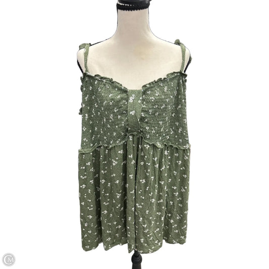 Tank Top By Torrid In Green, Size: 4x