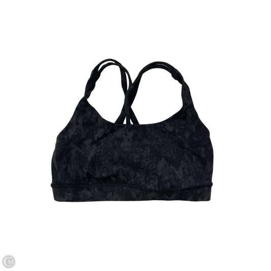 Athletic Bra By Lululemon In Black, Size: 6