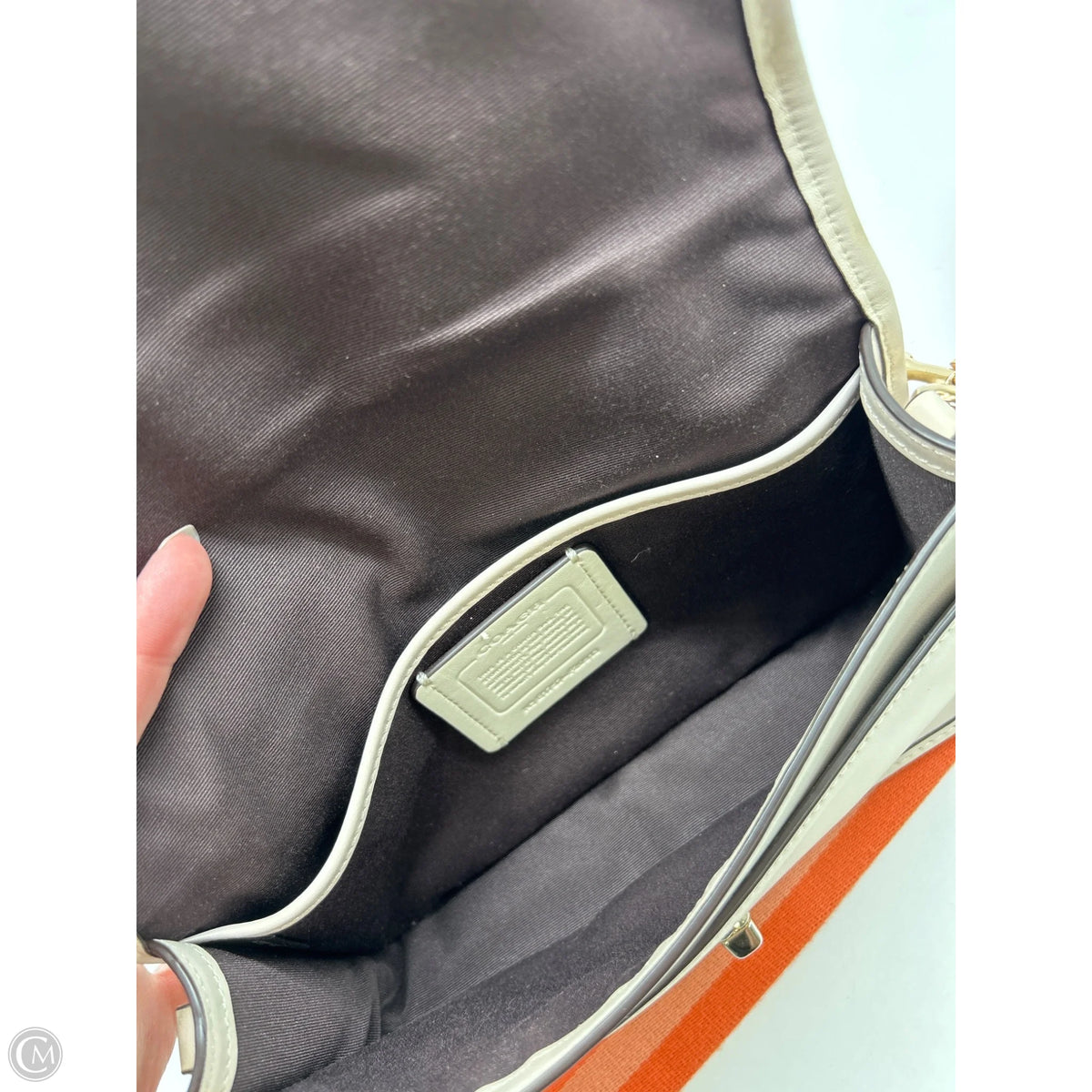 Handbag Designer By Coach, Size: Medium