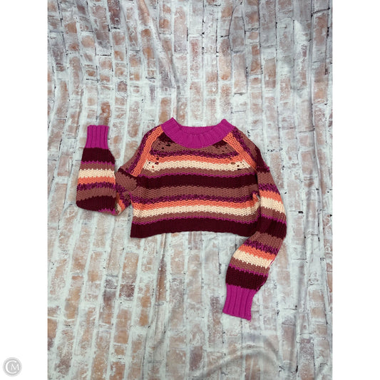 Sweater By Free People In Pink, Size: Xs