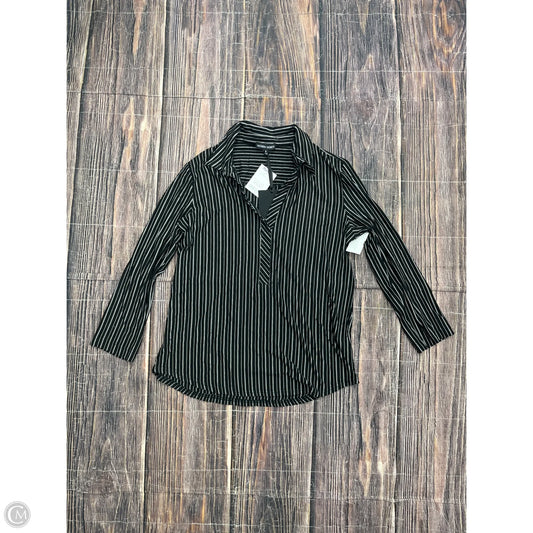Top 3/4 Sleeve By Modern Works In Black, Size: S