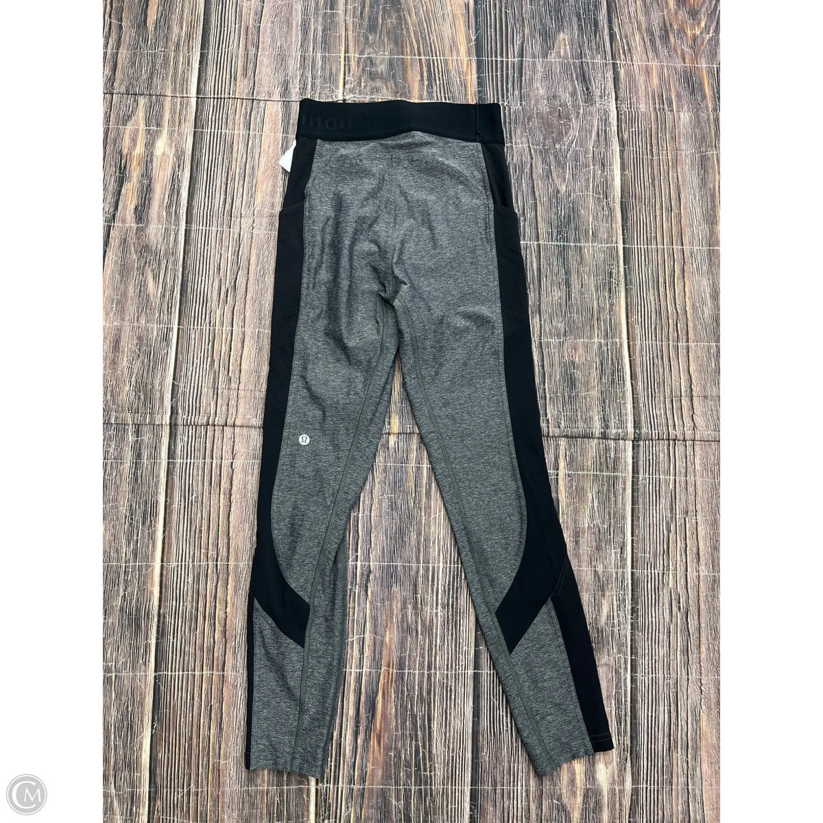Athletic Leggings By Lululemon In Grey, Size: 4