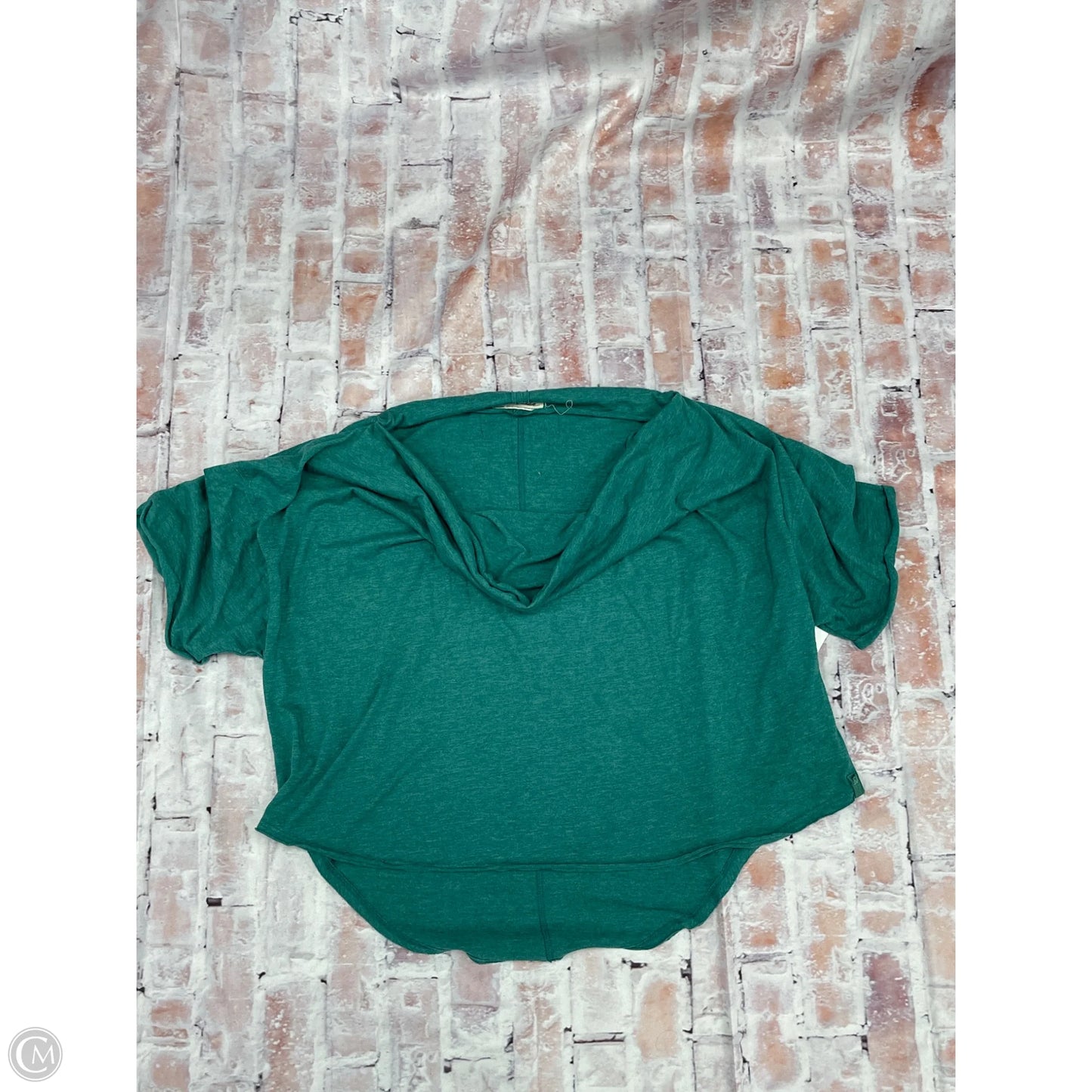 Top Short Sleeve Basic By We The Free In Green, Size: M