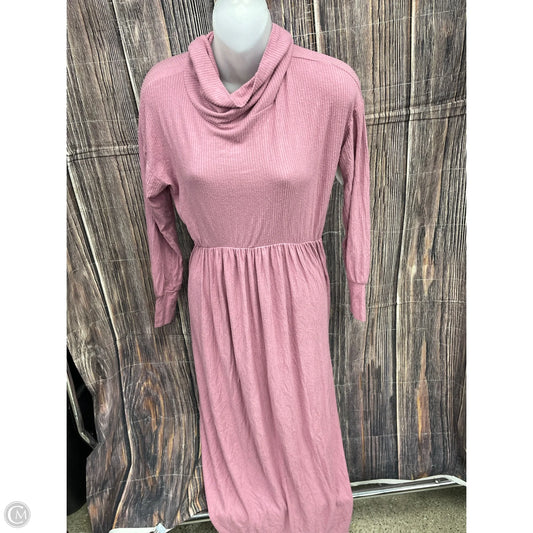 Dress Casual Maxi By Anthropologie In Pink, Size: Xs