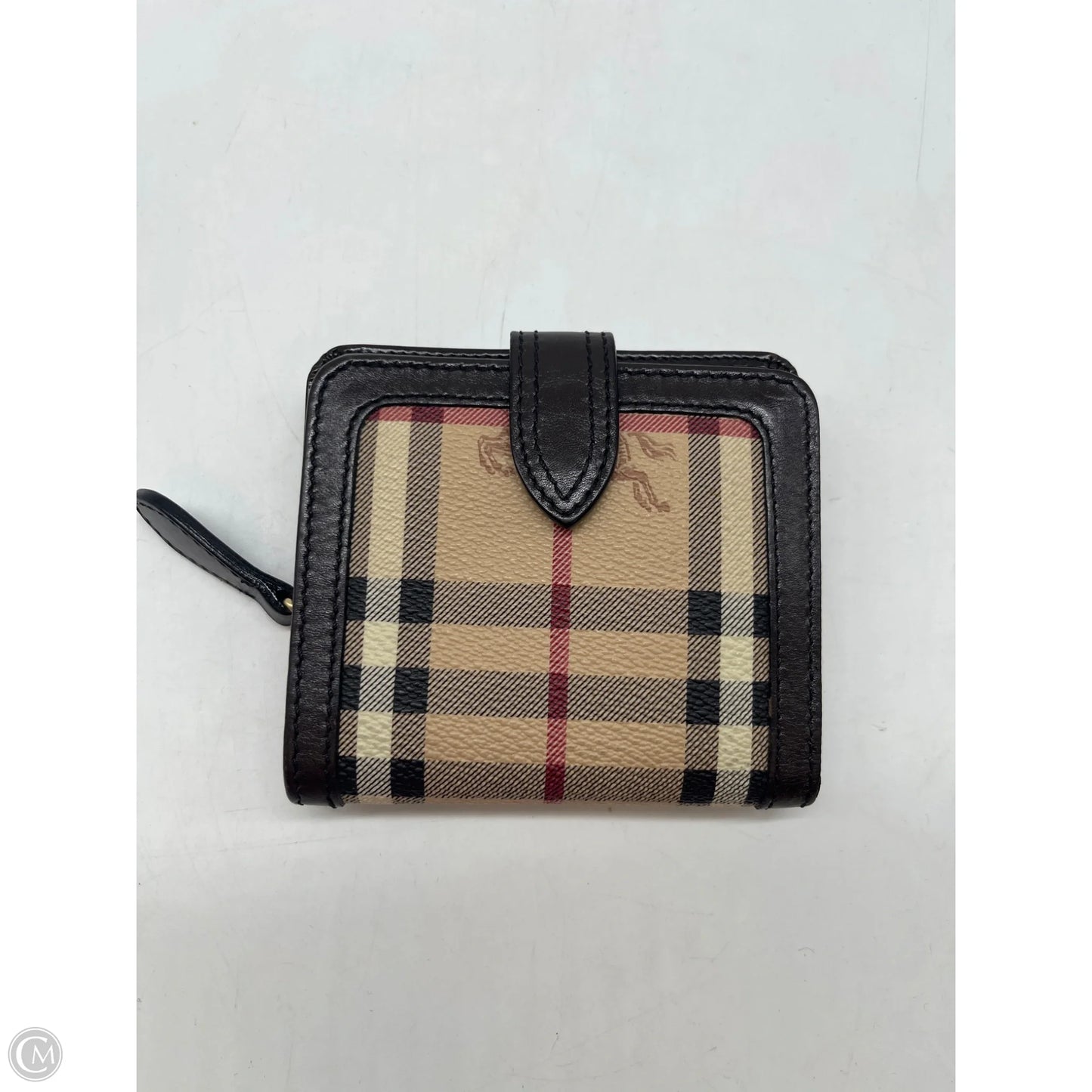 Wallet Luxury Designer By Burberry, Size: Medium