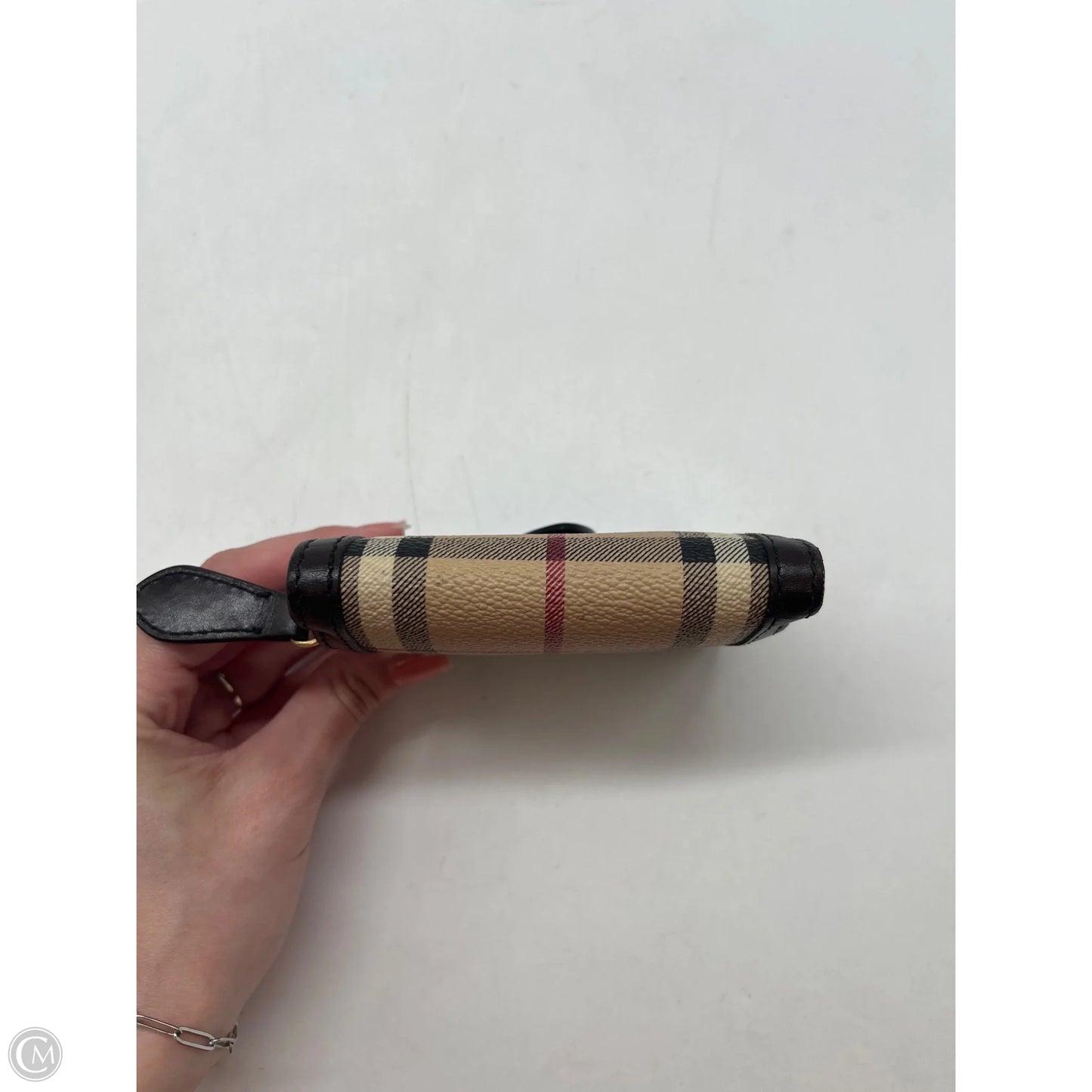 Wallet Luxury Designer By Burberry, Size: Medium