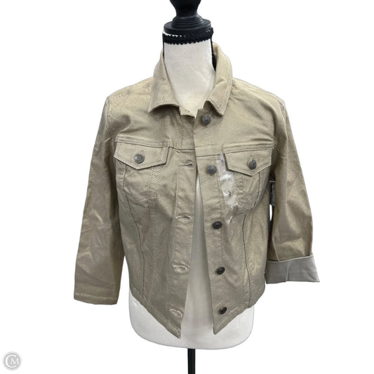 Jacket Other By Tommy Hilfiger In Gold, Size: S
