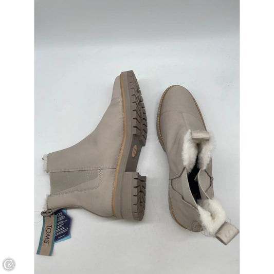 Boots Ankle Heels By Toms In Tan, Size: 11