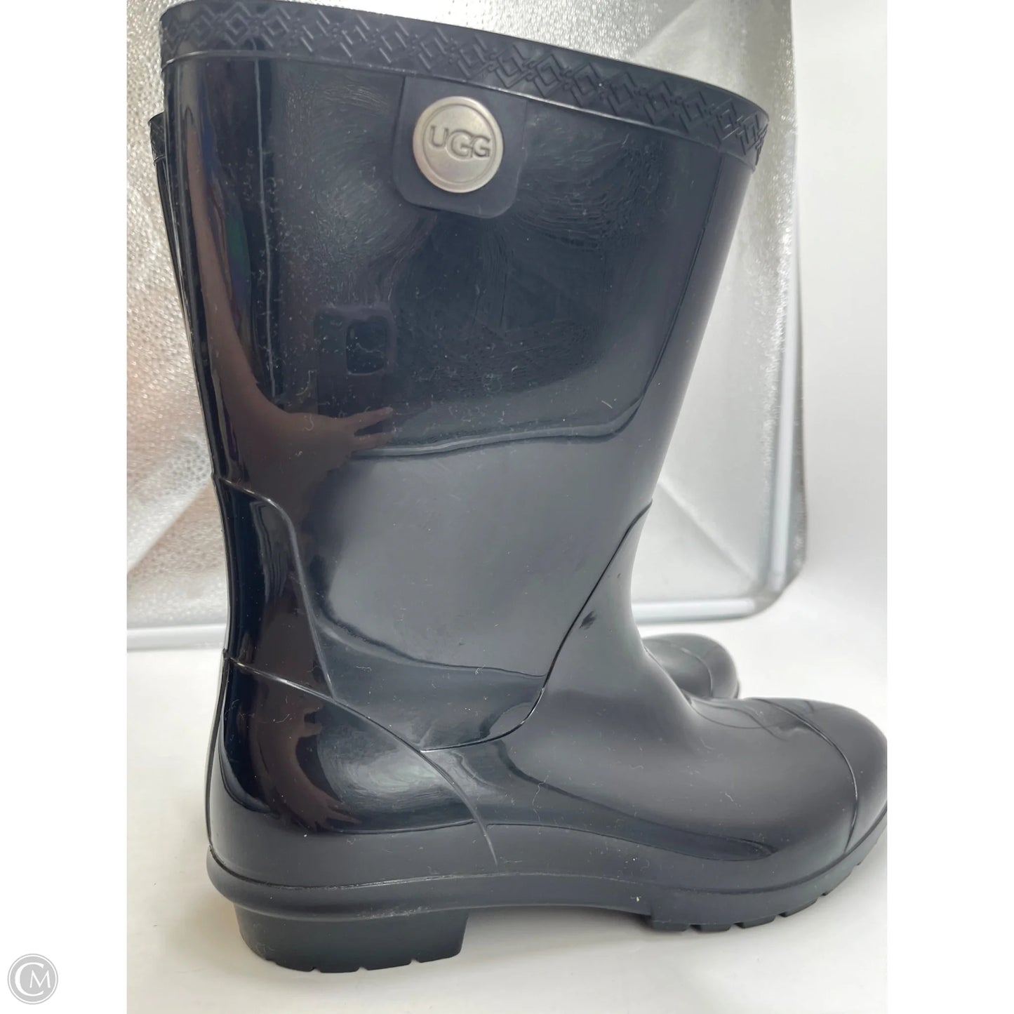 Boots Designer By Ugg In Black, Size: 11