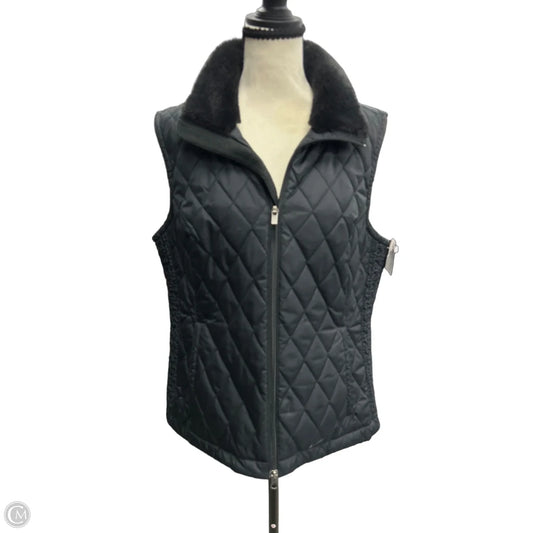 Vest Puffer & Quilted By Nike Apparel In Black, Size: L